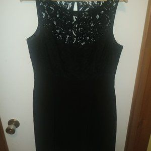 White House Black Market Black Black Top
